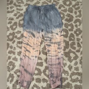 Vintage Havana Pink & Gray Jogger Pants, Size Medium